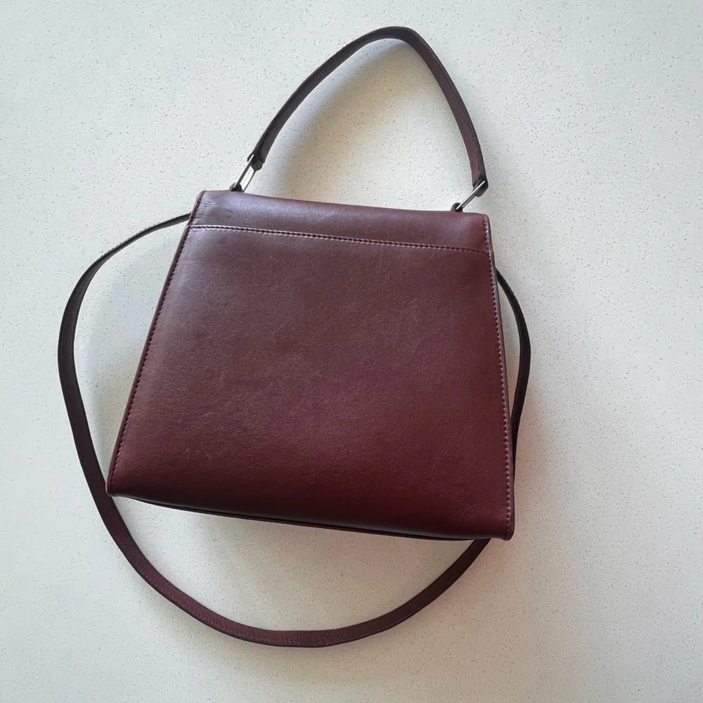 Rare Coach 6701 Bridle Top Handle Kelly Bag, Burgundy, Good Vintage Condition - Picture 5 of 16